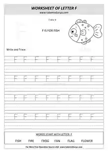 worksheet F